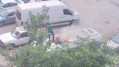 Antalya’nın Muratpaşa ilçesine bağlı Altındağ Mahallesi 169. Sokak’ta dün akşam
