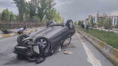 Ağrı’nın Patnos ilçesinde yaşanan bir trafik kazasında 1 kişi yaralandı.