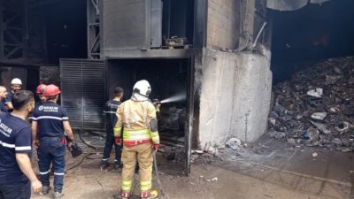 Hatay’ın Payas ilçesinde, Karşı Mahallesi Organize Sanayi Bölgesi’nde meydana gelen