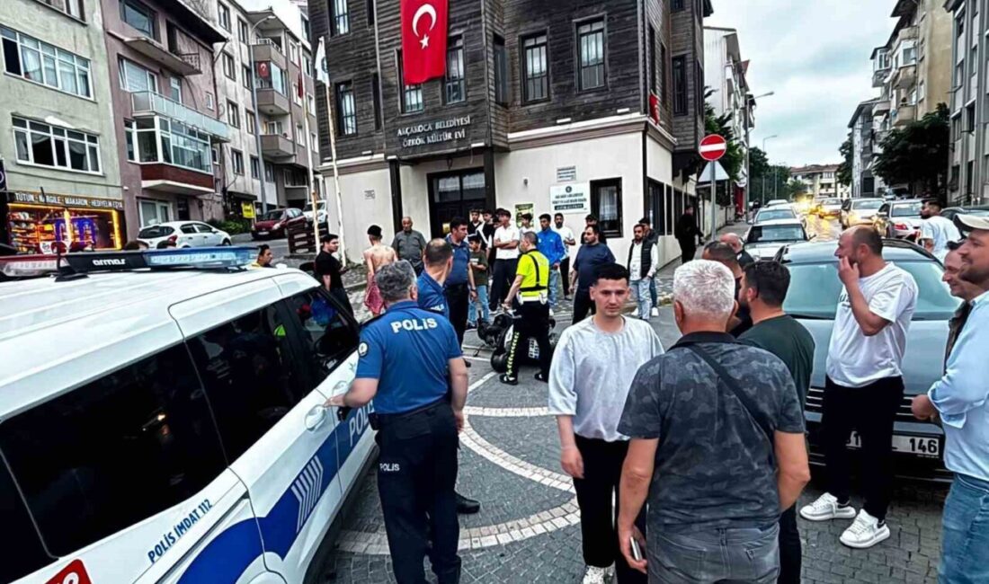 Düzce’nin Akçakoca ilçesinde, polisin dur ihtarına uymayan bir motosiklet sürücüsü