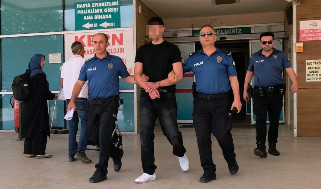 Bir motosiklet sürücüsü, Bursa’nın İnegöl ilçesinde polisin “dur” ihtarına uymayarak