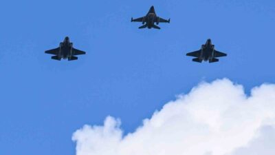 Polonya’nın Mayıs ayında teslim aldığı F-35 tipi beşinci nesil savaş