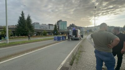 Rize ilinde bir kadına çarpıp olay yerinden kaçan sürücü, polis
