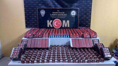Sakarya’nın Adapazarı ve Arifiye ilçelerinde kaçakçılık operasyonu düzenlendi ve bu