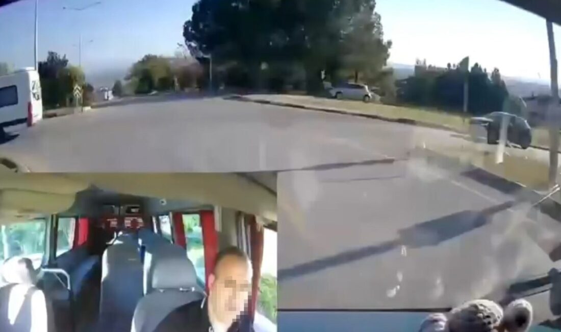 Sakarya’nın Adapazarı ilçesinde bir minibüs şoförü ile bir cumhuriyet savcısı