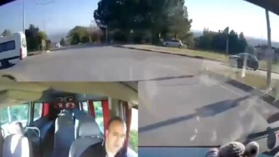 Sakarya’nın Adapazarı ilçesinde bir minibüs şoförü ile bir cumhuriyet savcısı