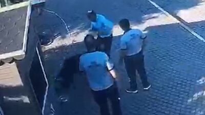 Manisa’nın Salihli ilçesinde, belediye güvenlik personeli ve belediye tarafından sahiplenilen