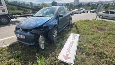Samsun’da sık sık trafik kazalarının meydana geldiği Şehir Hastanesi Kavşağı’nda