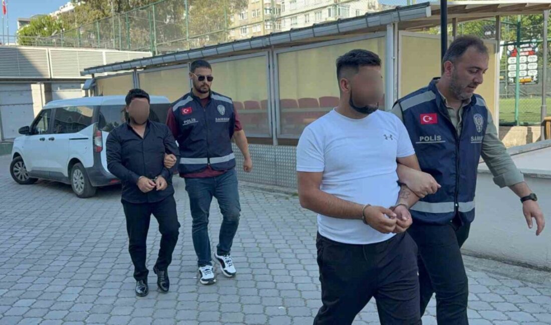 Samsun’un Atakum ilçesinde bir bina inşaatı nedeniyle çıkan anlaşmazlık, şiddetli
