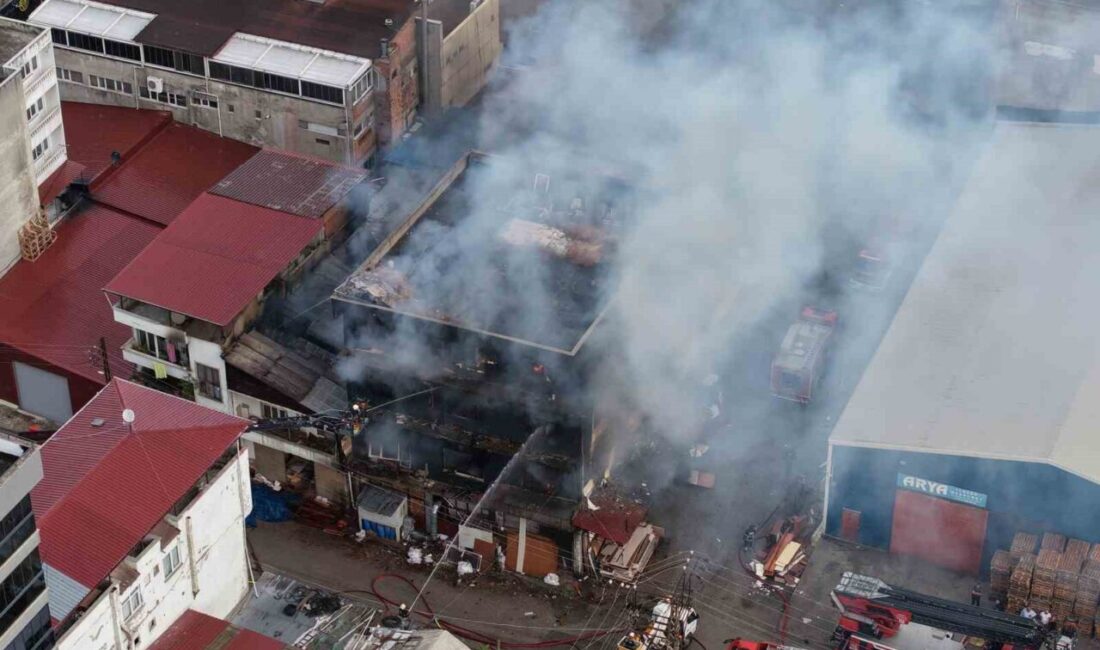 Samsun’un Canik ilçesine bağlı Yenimahalle Mahallesi’nde yer alan 3 katlı