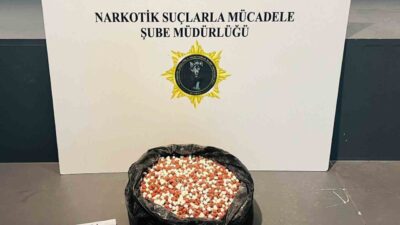 Samsun’un İlkadım ilçesinde Narkotik Suçlarla Mücadele Şube Müdürlüğü ekipleri tarafından
