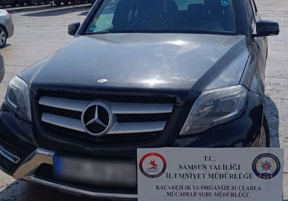 Samsun’da, geçici ithalat kapsamında ülkeye getirilen ve yasal süresi içinde