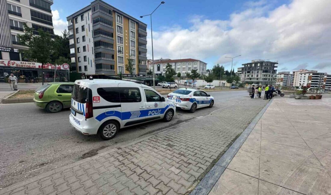SAMSUN (İHA) – Samsun’un İlkadım ilçesinde meydana gelen trafik kazasında