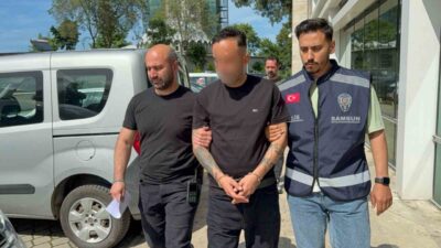 Samsun’un İlkadım ilçesinde gerçekleşen silahlı saldırıyla ilgili tutuklanan şüpheli cezaevine