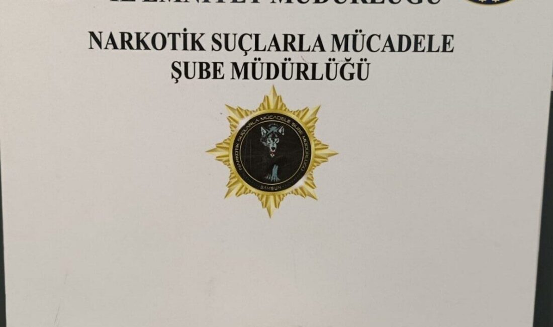 Samsun’un Canik ilçesinde gerçekleştirilen bir uyuşturucu operasyonunda bir şüpheli yakalandı.