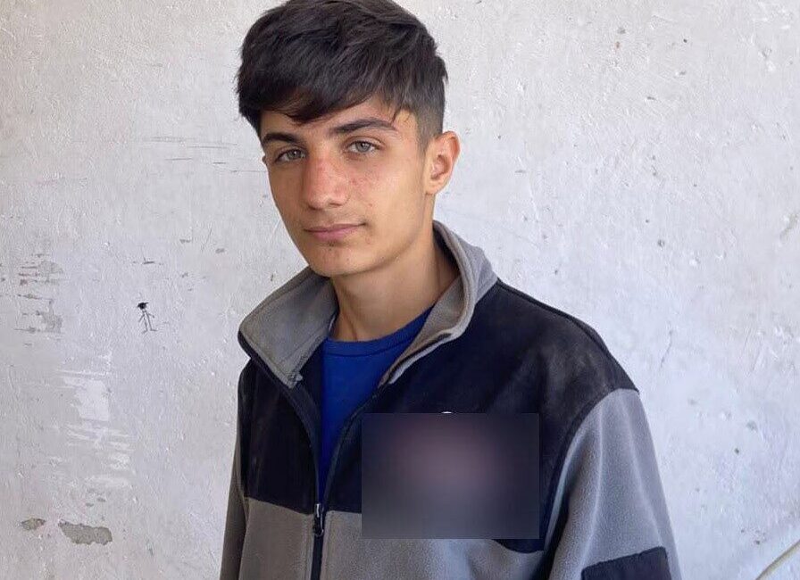 Şanlıurfa’nın Bozova ilçesinde, 15 yaşındaki çırak Muhammed Kendirci’ye hava kompresörü