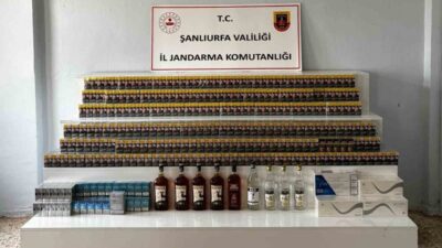 Şanlıurfa’nın Viranşehir ilçesinde, Jandarma ekipleri tarafından gerçekleştirilen denetimlerde, tütün ve