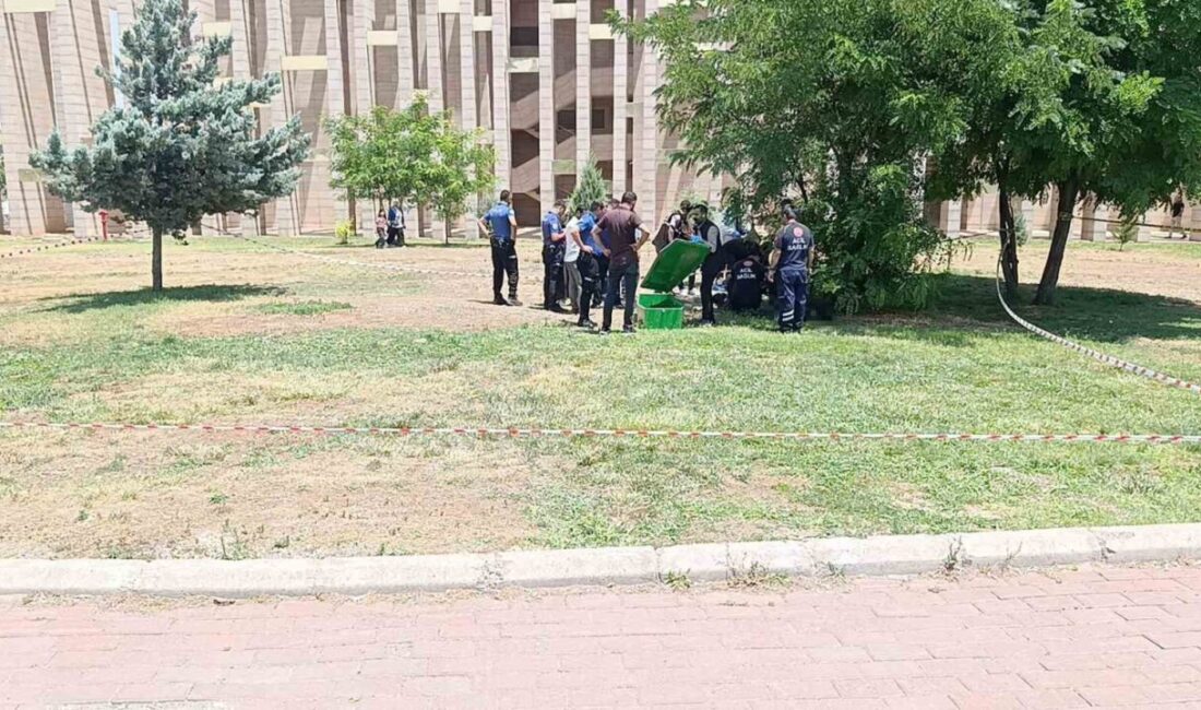 Şanlıurfa’nın Eyyübiye ilçesinde bir kişinin hayatını kaybettiği bir olay meydana