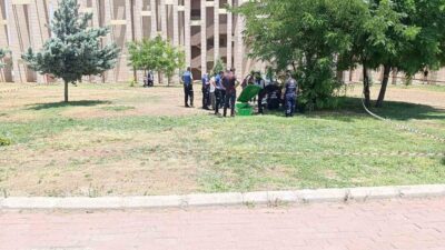 Şanlıurfa’nın Eyyübiye ilçesinde bir kişinin hayatını kaybettiği bir olay meydana