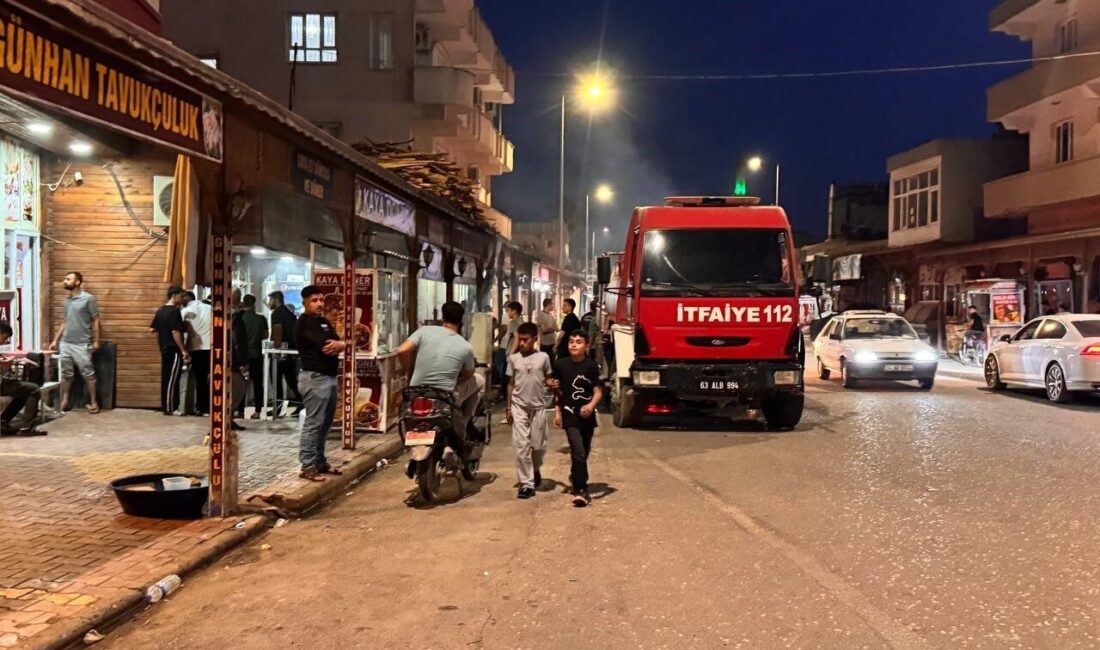 Suruç ilçesindeki bir fırında yoğun saatlerde çıkan yangın paniğe sebep