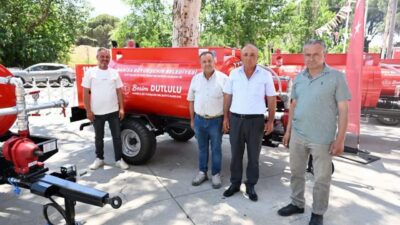 Manisa Büyükşehir Belediyesi ve Sarıgöl Belediyesi iş birliğiyle sağlanan yangın