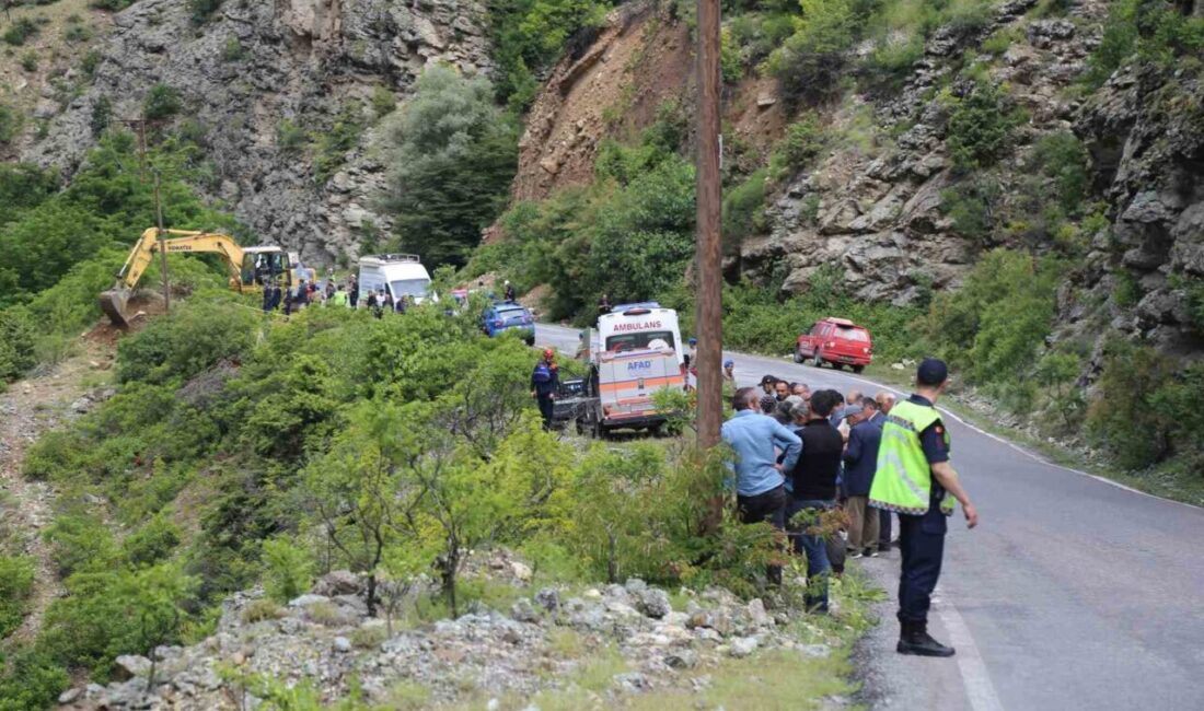 Artvin’in Şavşat ilçesinde dereye uçtuğu tespit edilen bir kamyonet, ekiplerin