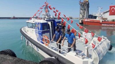 Kastamonu’da, İl Emniyet Müdürlüğü’ne hizmet etmek üzere kazandırılan deniz kontrol