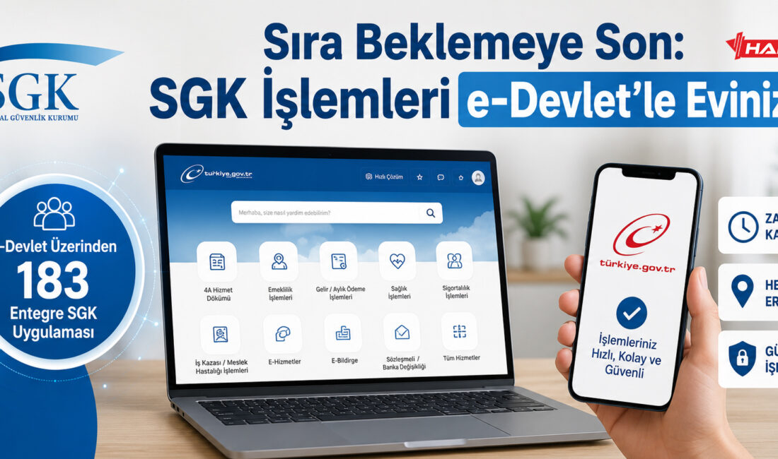 Sosyal Güvenlik Kurumu (SGK), vatandaşların kamu hizmetlerine erişimini kolaylaştırmak ve