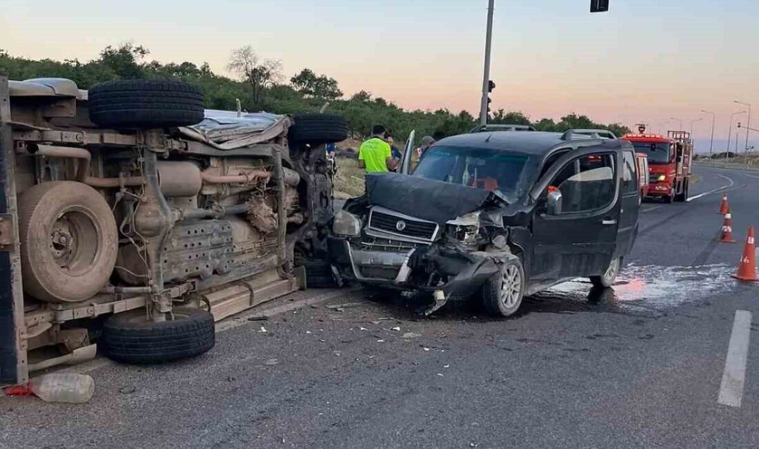 Siirt’te meydana gelen trafik kazasında, iki aracın çarpışması sonucu 2
