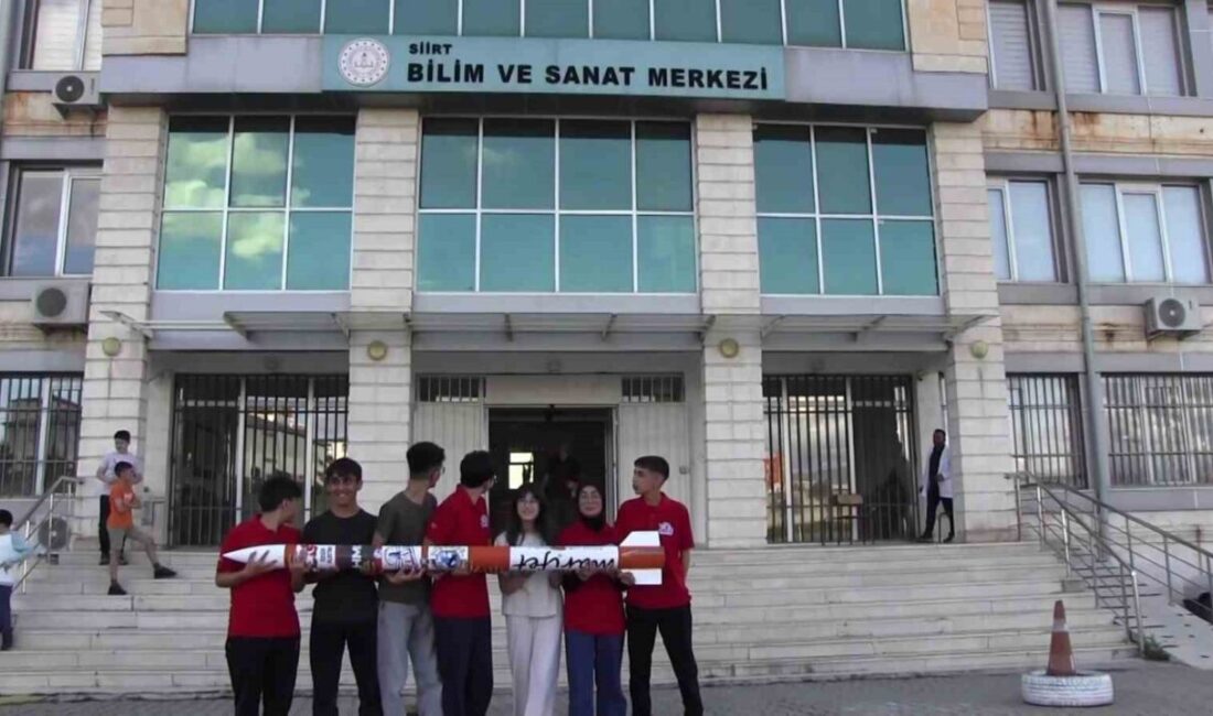 Siirt Bilim ve Sanat Merkezi’nde Marifet Roket Takımı adlı 6