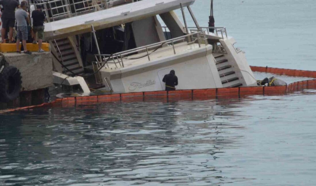 Sinop Limanı’nda mayıs ayının sonlarında meydana gelen bir olay sonucunda