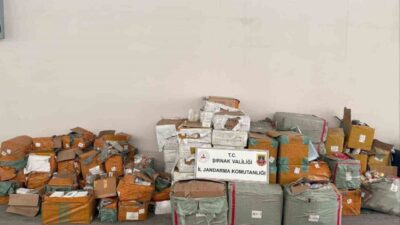 Şırnak ilinde, son bir hafta içerisinde gerçekleştirilen operasyonlarda 77 milyon