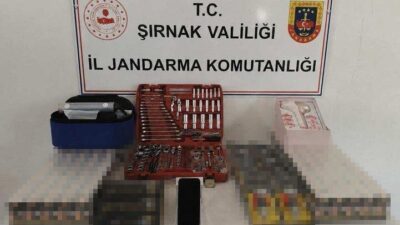 Şırnak İl Jandarma Komutanlığı Kaçakçılık ve Organize Suçlarla Mücadele (KOM)