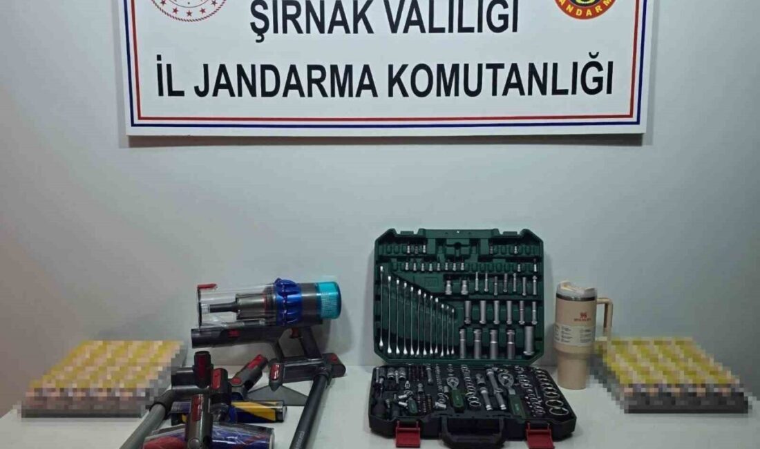 Şırnak’ta bir hafta boyunca sürdürülen operasyonlarda çok sayıda kaçak ürün