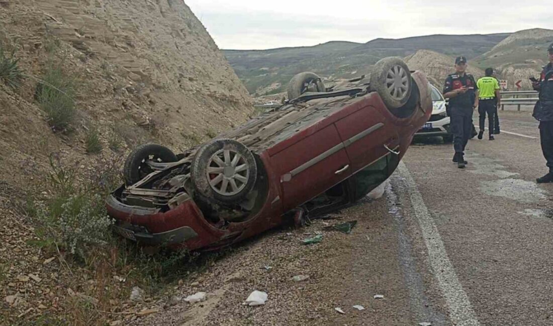 Sivas’ta meydana gelen trafik kazasında 2’si ağır olmak üzere toplam