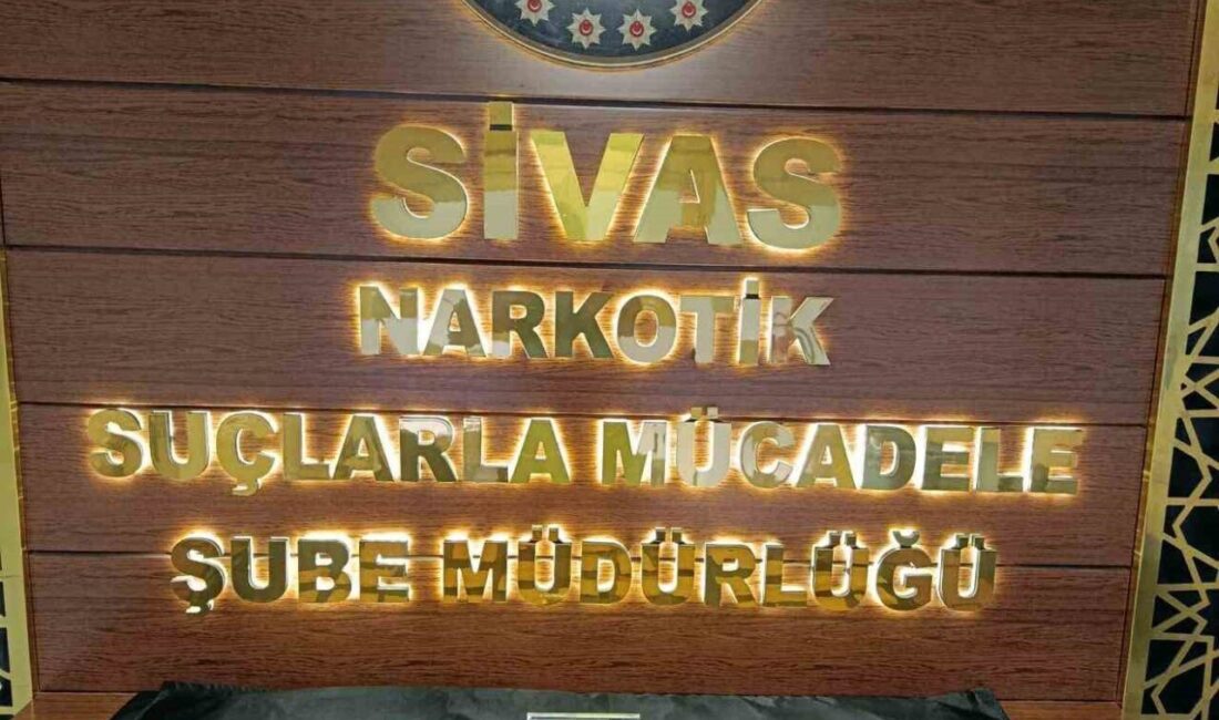 Sivas’ta gerçekleştirilen operasyonda, 19 bin 952 kullanımlık sentetik kannabinoid ele
