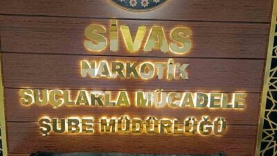 Sivas’ta gerçekleştirilen operasyonda, 19 bin 952 kullanımlık sentetik kannabinoid ele