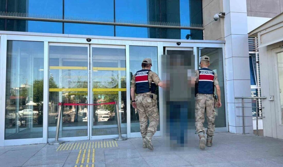 Şanlıurfa’nın Siverek ilçesinde, kesinleşmiş hapis cezası bulunan bir şahısın yakalandığı