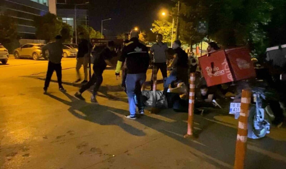 İnegöl ilçesindeki bir olay, güvenlik kameraları ve cep telefonu kameraları