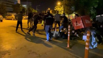 İnegöl ilçesindeki bir olay, güvenlik kameraları ve cep telefonu kameraları
