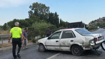 Söke ilçesinde meydana gelen trafik kazasında bir kişi yaralandı. Kazaya