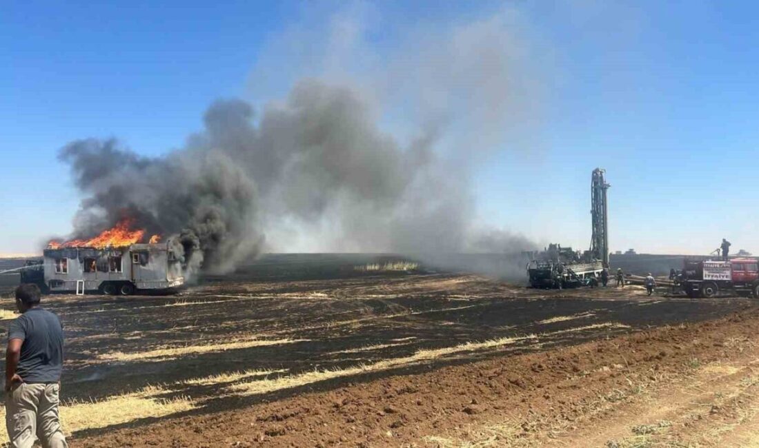 Şanlıurfa’da, Yenişehir Mahallesi civarında meydana gelen olayda, özel bir şirkete
