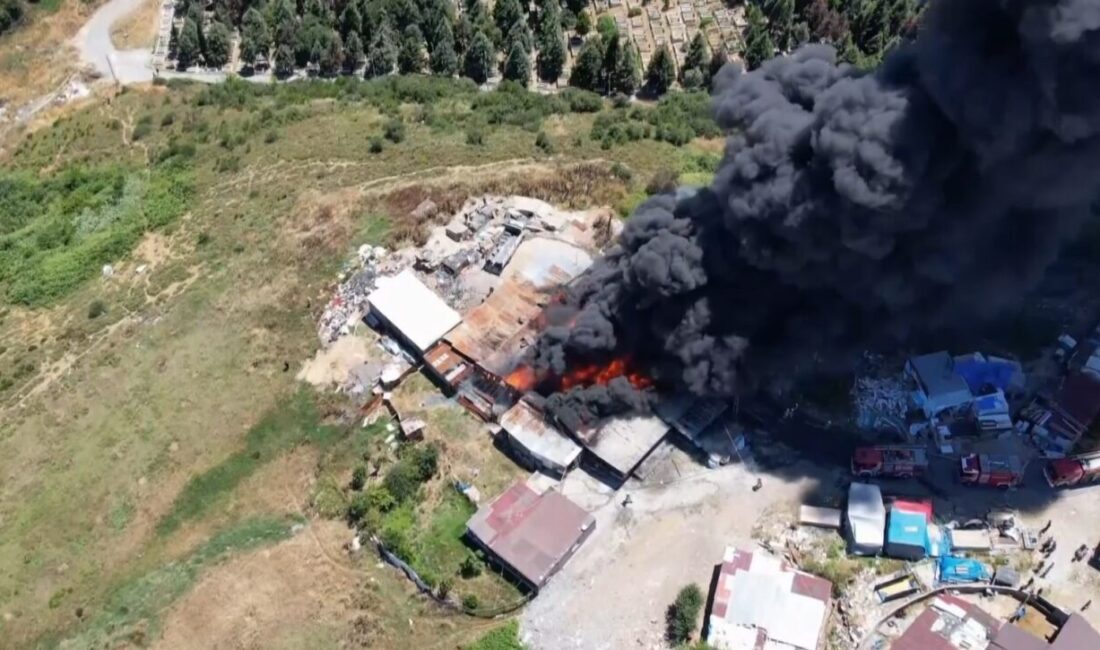 İstanbul’un Sultangazi ilçesinde, yaklaşık 2 hafta önce meydana gelen plastik