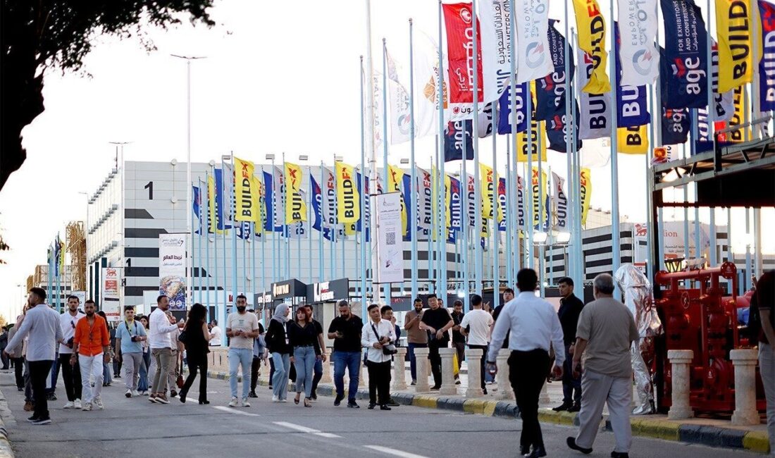 Suriye’nin başkenti Şam’da düzenlenen 24. BUILDEX Suriye Uluslararası İnşaat Fuarı,