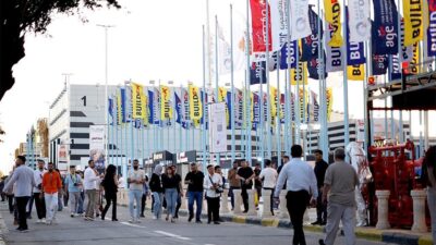 Suriye’nin başkenti Şam’da düzenlenen 24. BUILDEX Suriye Uluslararası İnşaat Fuarı,