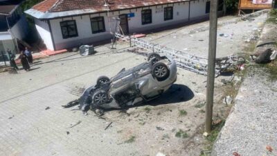 Kastamonu’nun Küre ilçesinde meydana gelen trafik kazasında bir kişi yaralandı.
