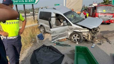 Tarsus ilçesinde meydana gelen trafik kazasında 1 kişi hayatını kaybetti