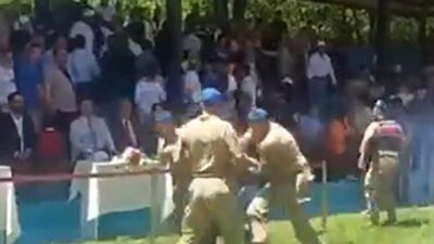 Kahramanmaraş’ta Dulkadiroğlu Belediyesi tarafından organize edilen 24. Dereköy Güreşleri’nde isim