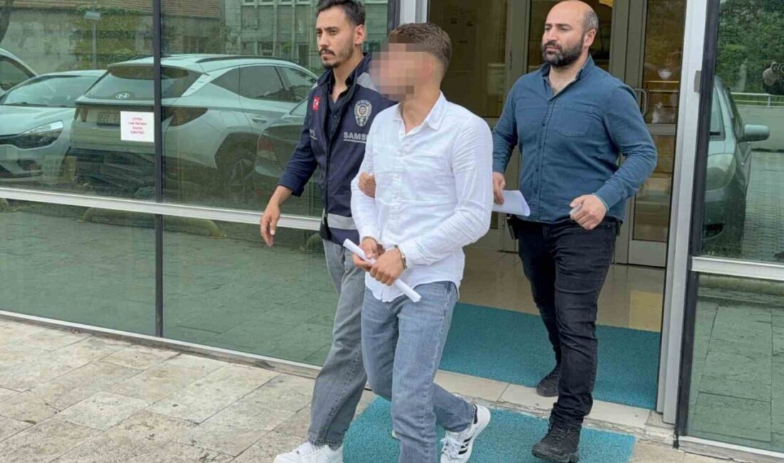Samsun’da bir kişiyle tartıştıktan sonra ona saldırdığı ve silahla havaya