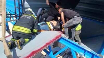 Eskişehir’in Sivrihisar ilçesinde bulunan bir maden ocağında çalışan 2 işçi,